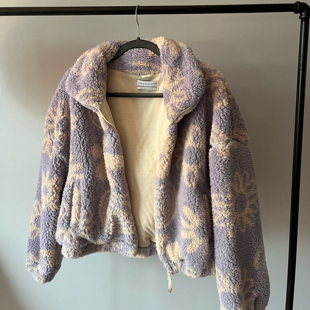 Purple Sherpa jacket